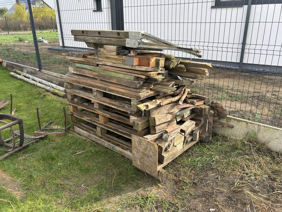 Drewno, palety, deski