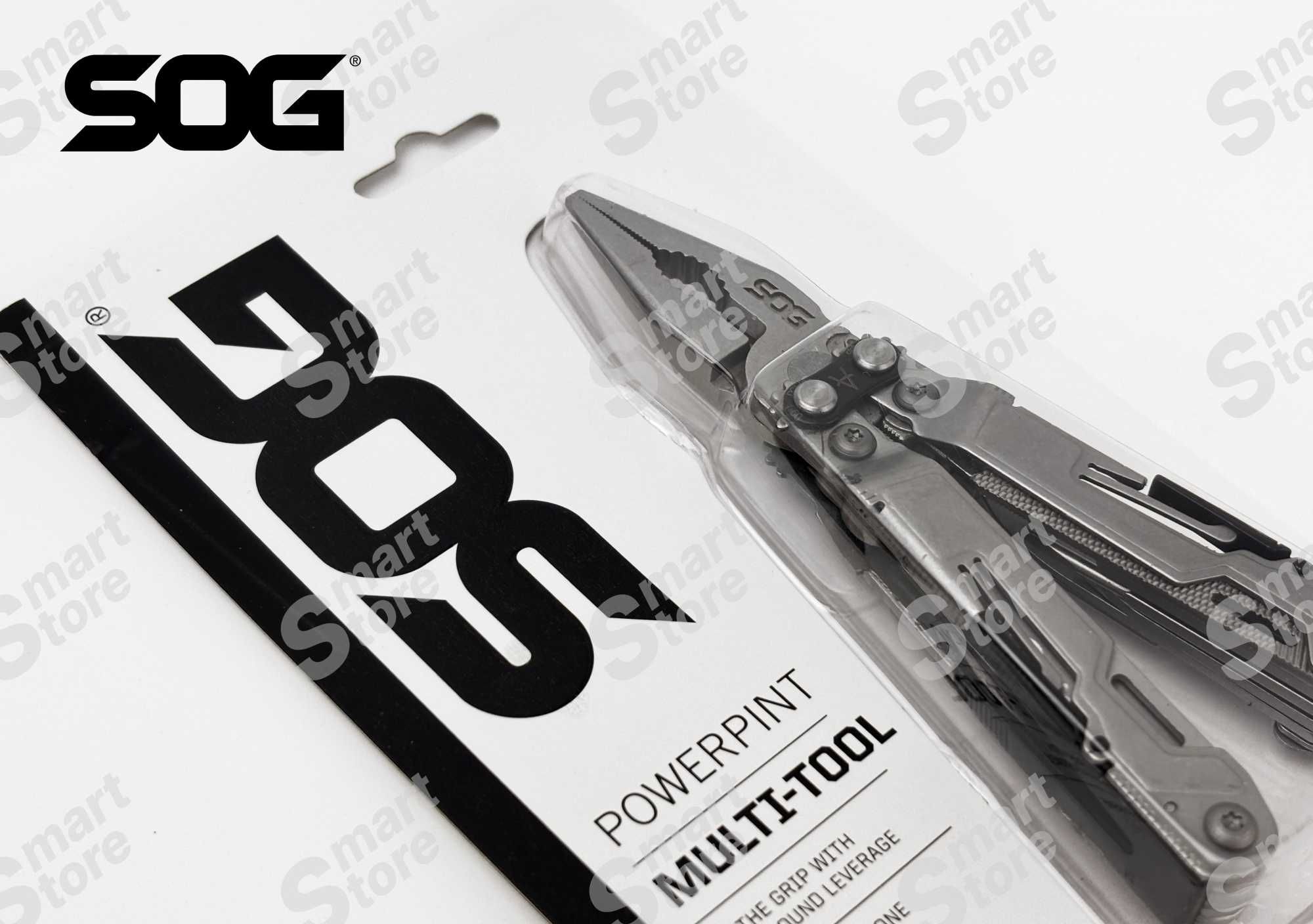 Мультитул SOG POWERPINT 18-в-1 плоскогубці для кемпінгу EDC і ремонту