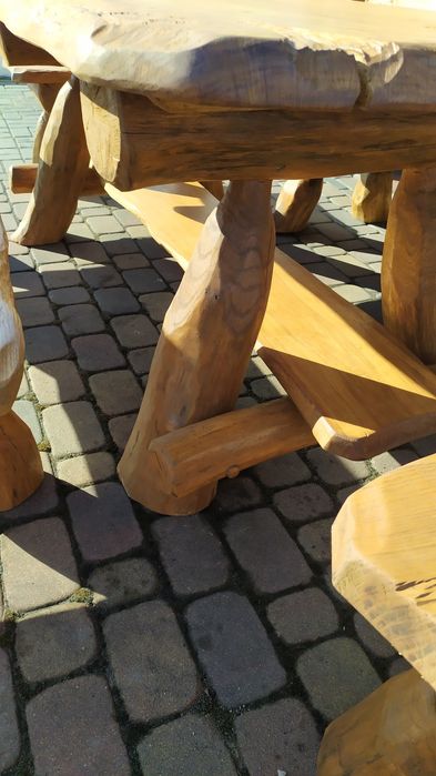 Dąb, Meble biesiadne, Altana, Taras, Meble ogrodowe, barowe