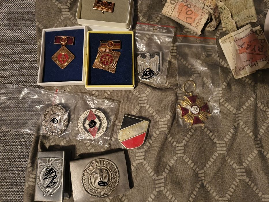 Odznaczenia starocie niemieckie Wehrmacht PRL ddr nrd nva