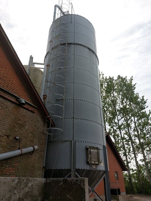 Assentoft Silos lejowy 130m3  100Ton zbożowy zbiornik na zboże
