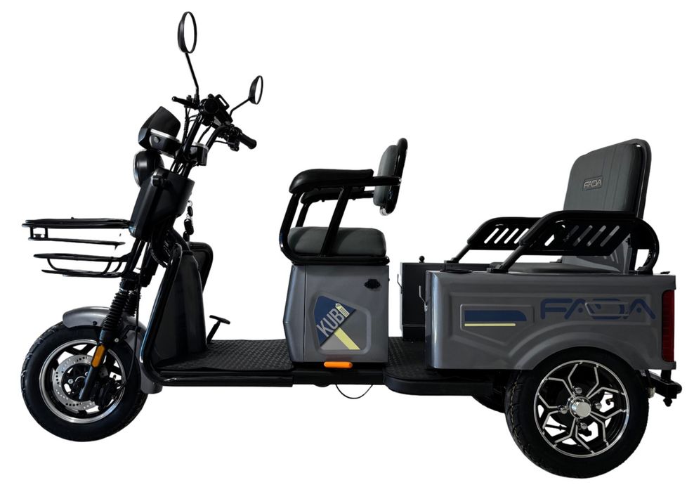 FADA KUBI 1000W • Електротрицикл 72V 25Ah