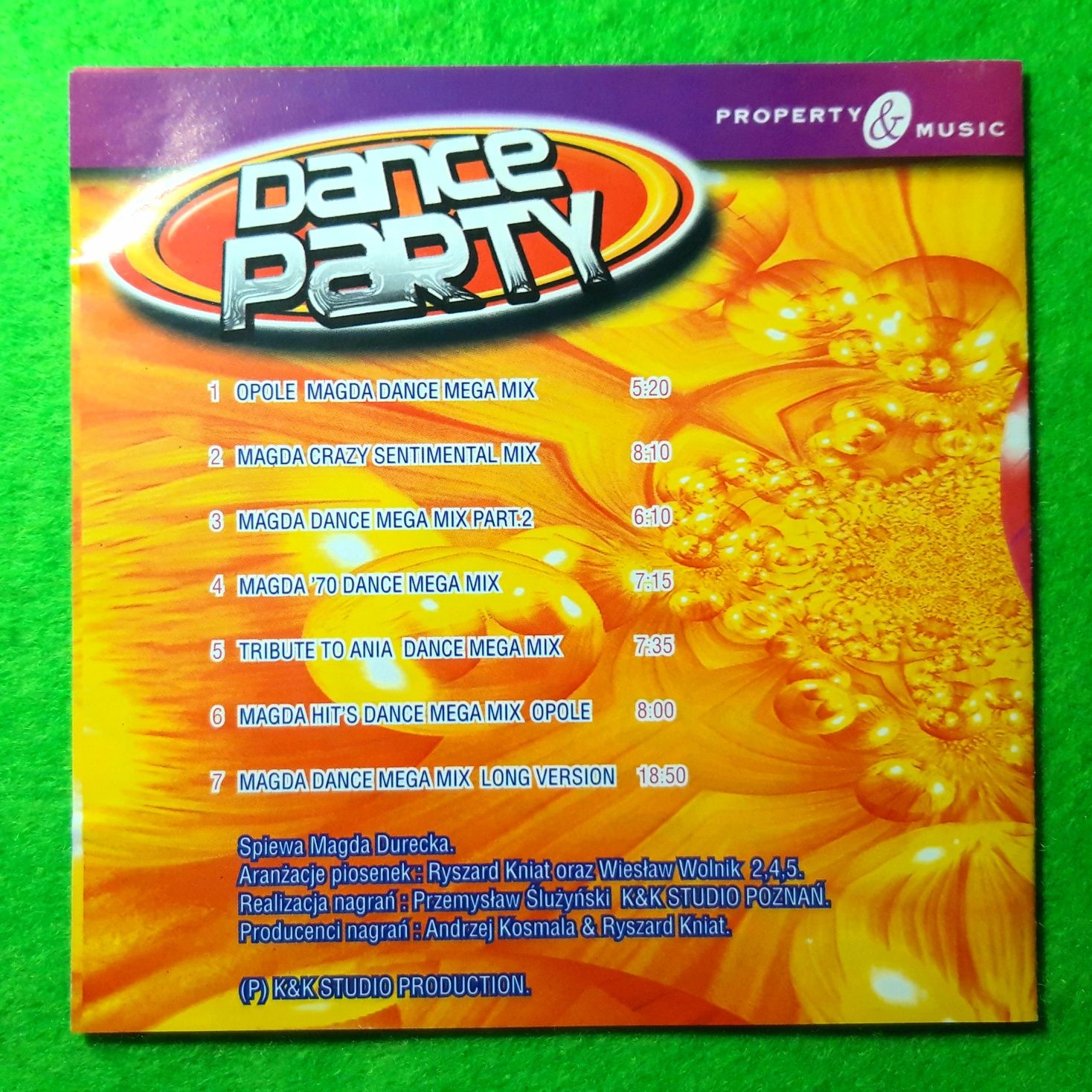 Magda Durecka – Dance Party Volume 1 (CD, 2002)