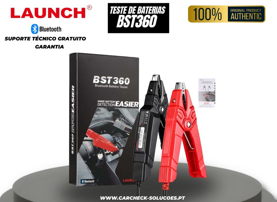 • Launch BST360 - Cabo de Teste de Bateria Bluetooth