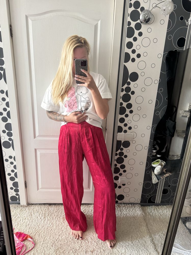 Штаны брюки zara c