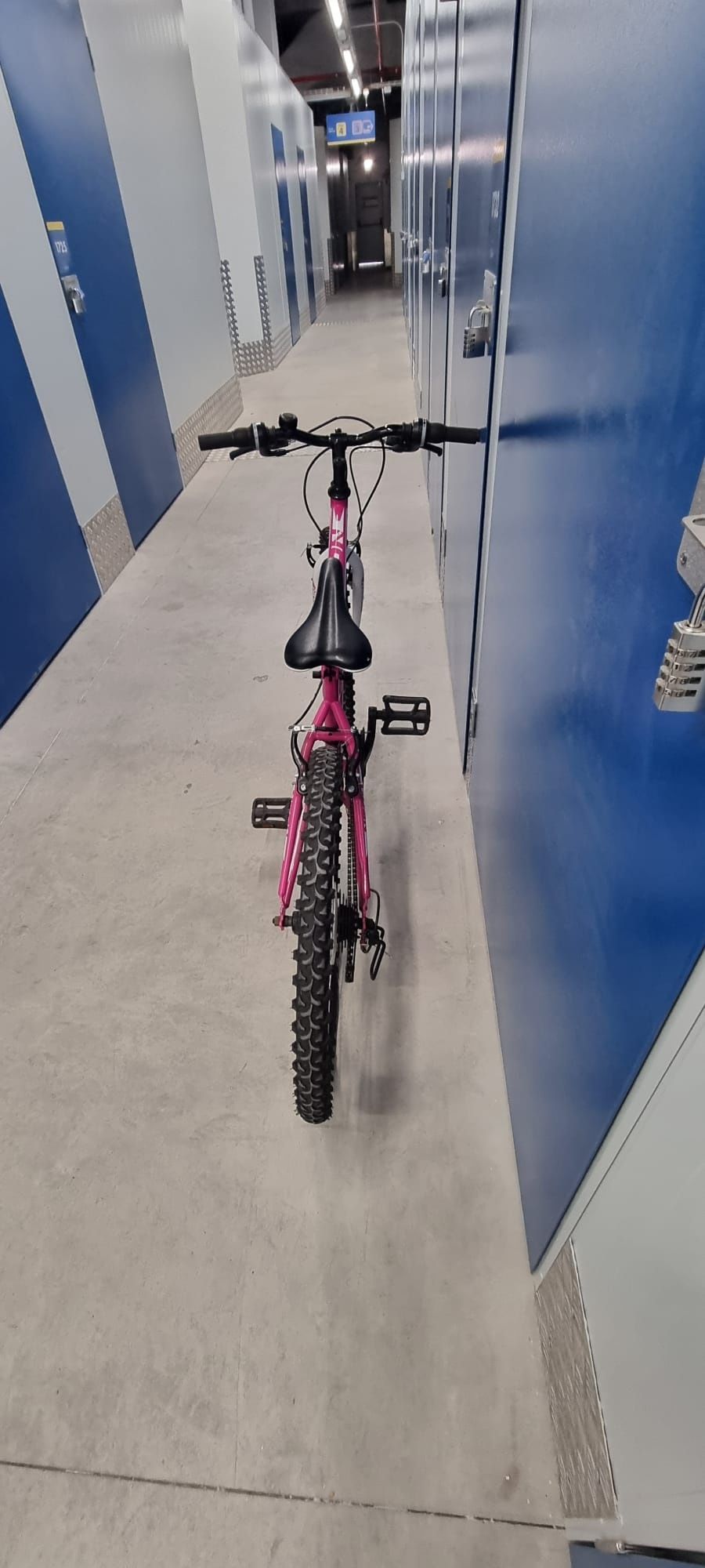 Bicicleta Criança Neon Rosa
