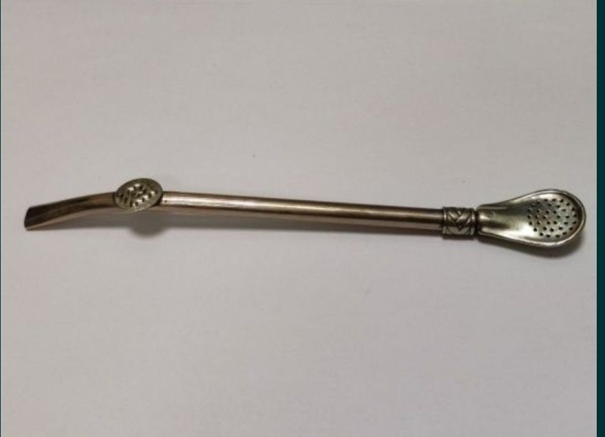 Bombilla do yerba mate alpaka argentina rurka