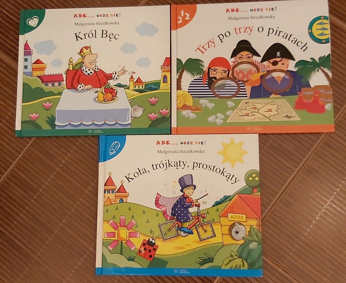 Książki ABC uczę się! 3 szt.