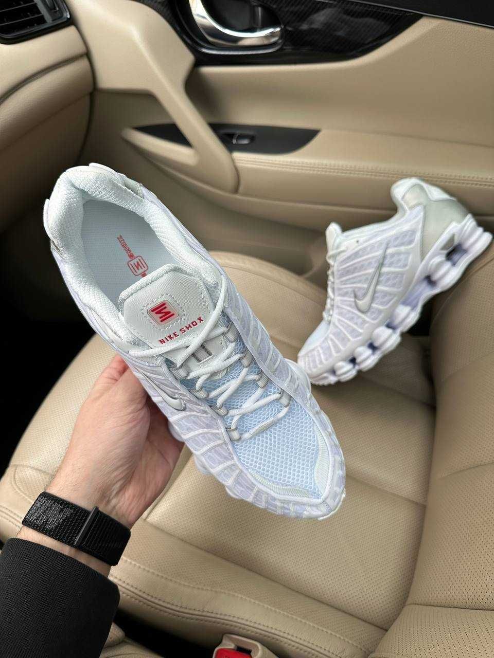 Кросівки Nike Shox TL ALL White premium