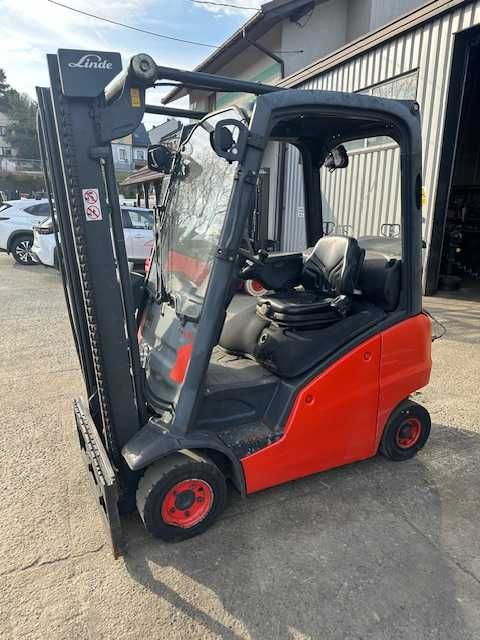 Wózek widłowy Linde H16T, 1,6t, LPG, 2015r, Duplex 3,15m, przesuw,H18T