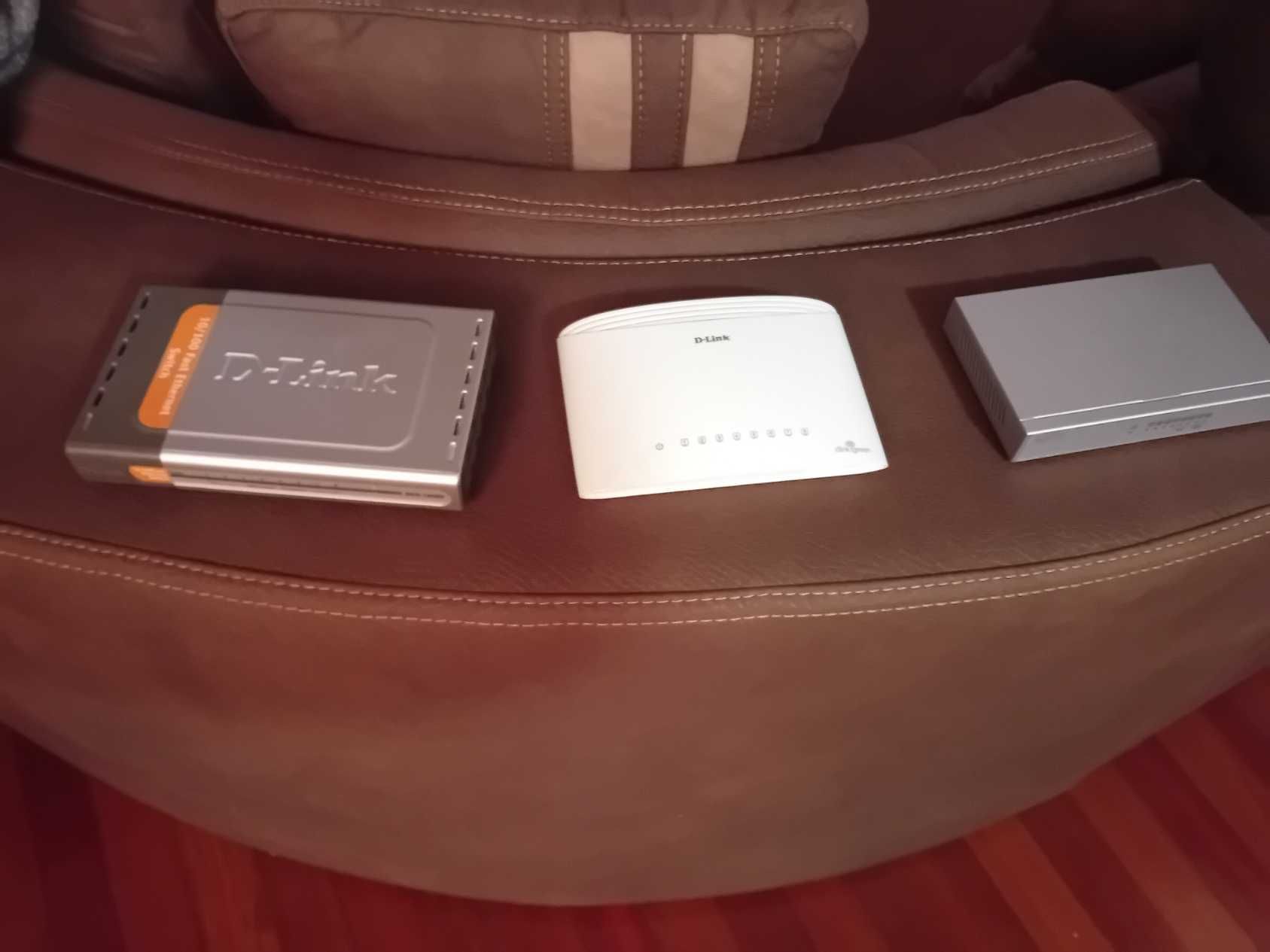 Switch de Rede - DLINK e ZYXEL