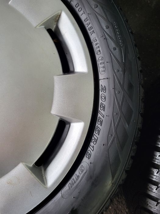 Koła opony felgi 5x112 vw audi 205/55r16 zimowe
