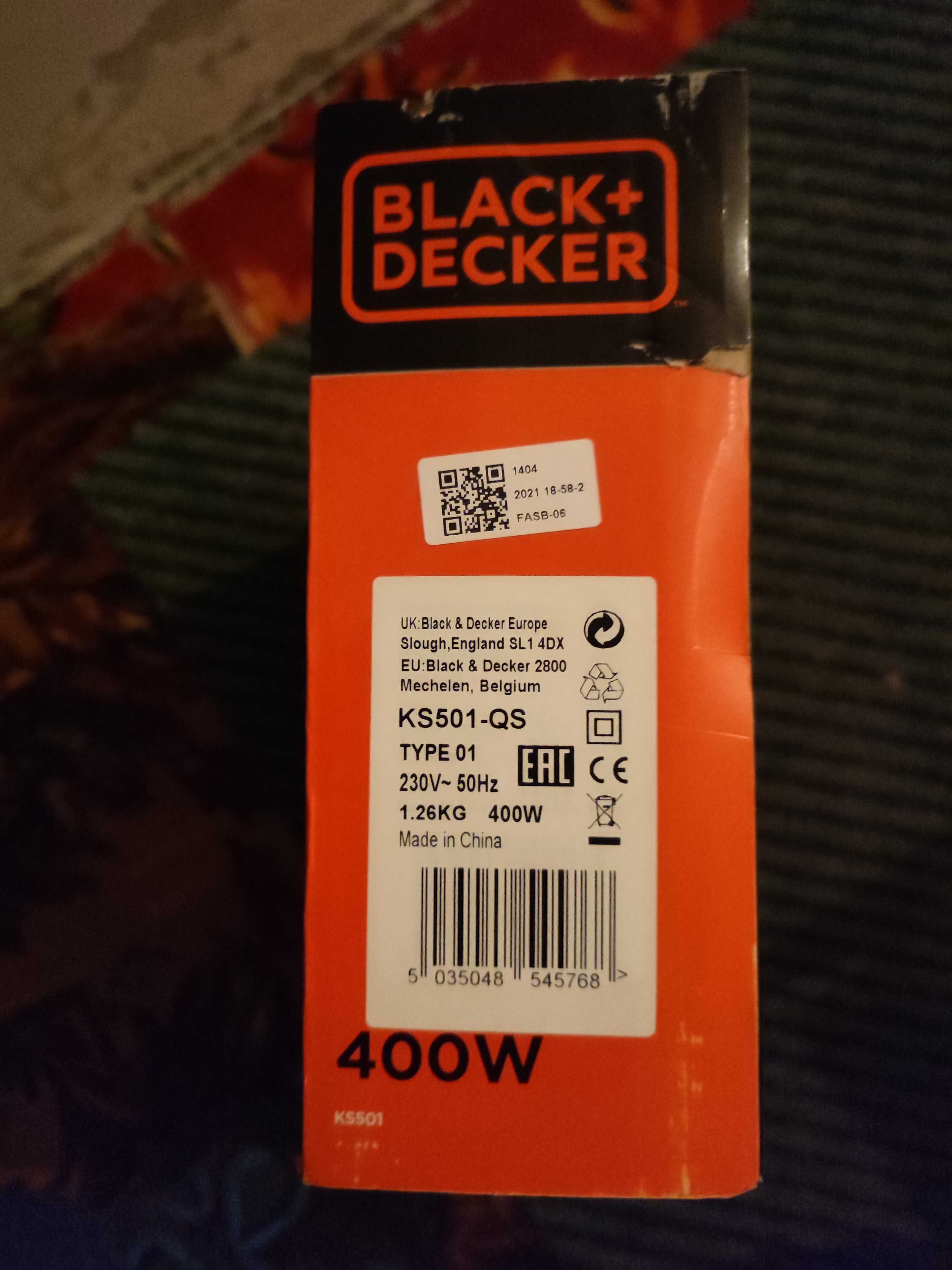 Електролобзик Black+Decker KS501-QS