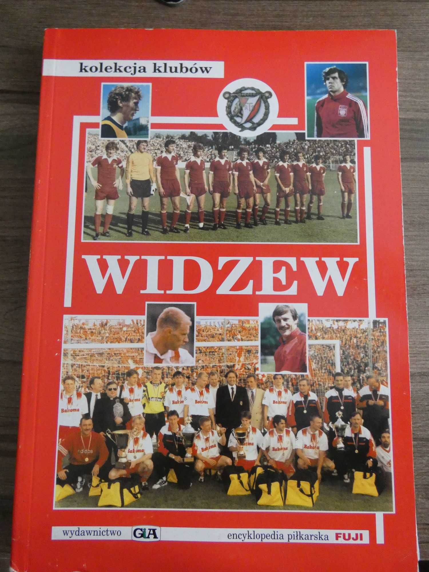 Książka kolekcja klubów fuji Widzew