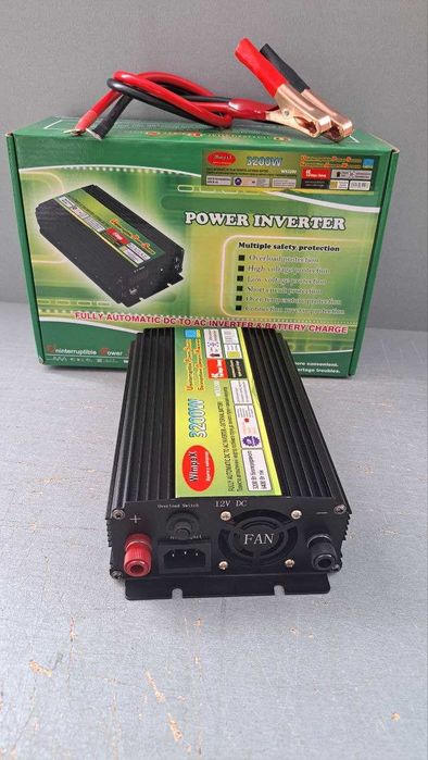 Распродажа! 3 в 1 Инвертор+зарядка+ИБП. Преобразователь 12-220 3200W