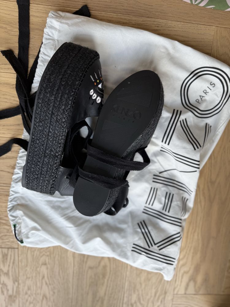 Espadryle KENZO koturna