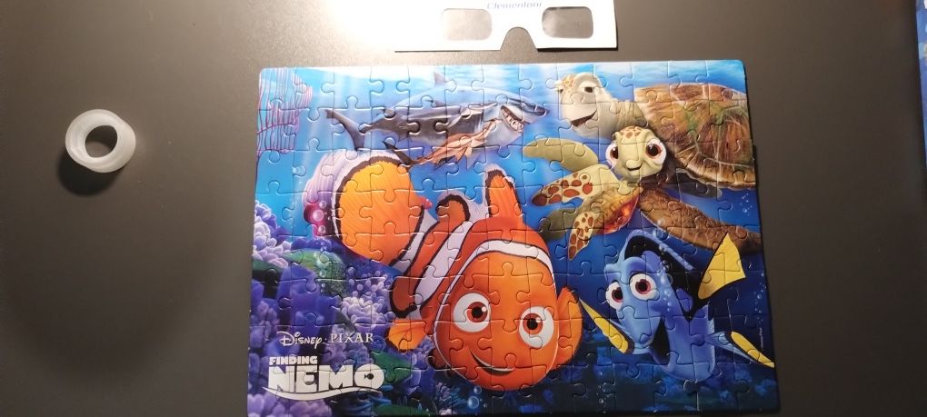 Puzle rybka Nemo 3D