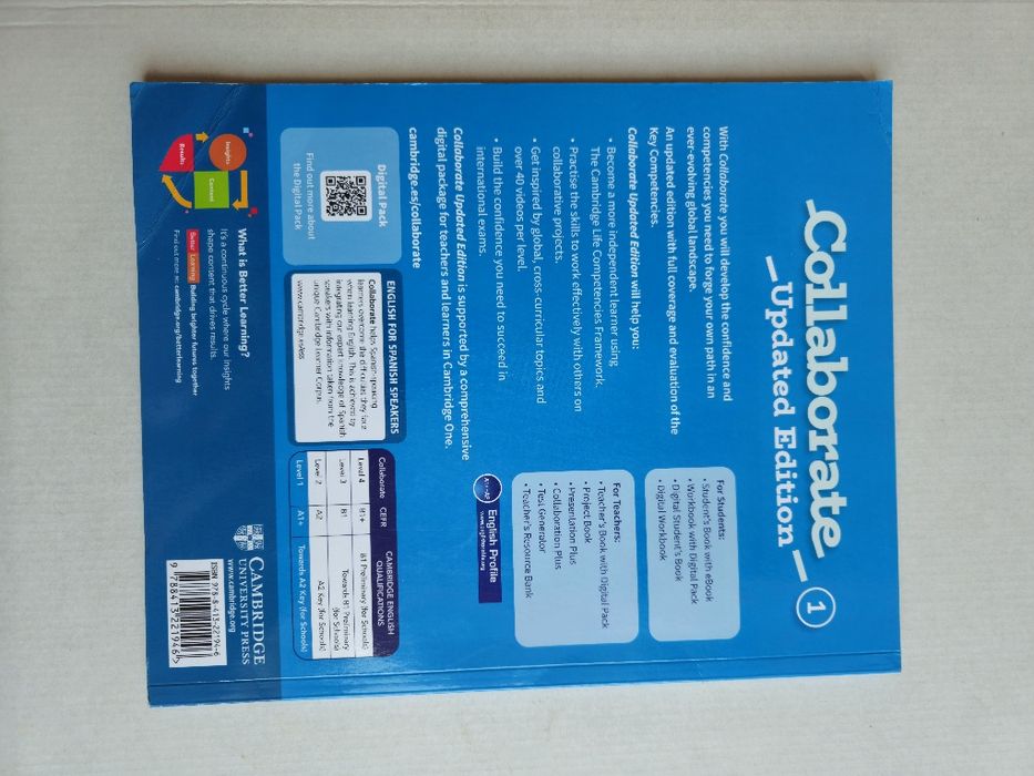 Livro/Manual Escolar 6° Ano Inglês Collaborate Usado