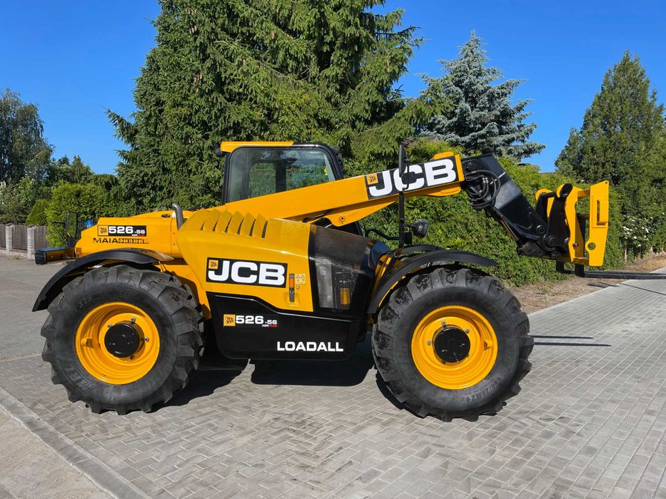 Ładowarka teleskopowa Jcb 526-56 AGRI PLUS 2018 ROK*Klima,Bardzo ładna
