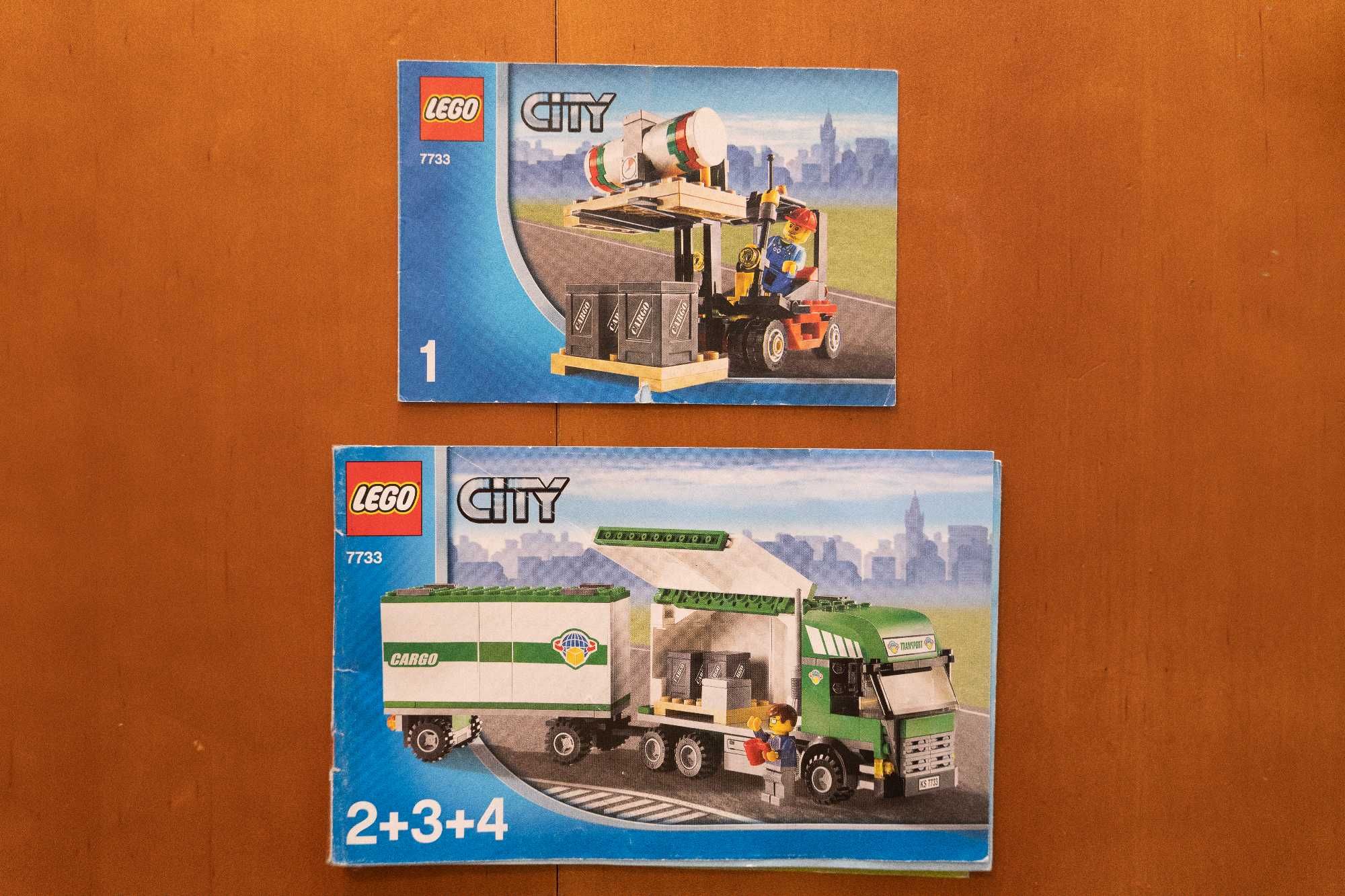 LEGO 7733 Ciężarówka i wózek widłowy