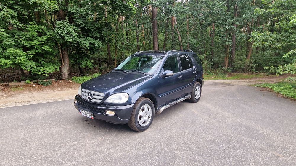Mercedes-Benz ML Lift 4x4 Automat Gaz Sekwencja Salon Polska Navi Sprawna Klimatyzacja