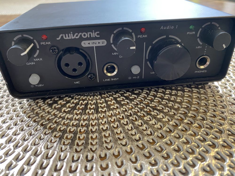 Swissonic Audio 1 Interfejs audio USB Karta dźwiękowa