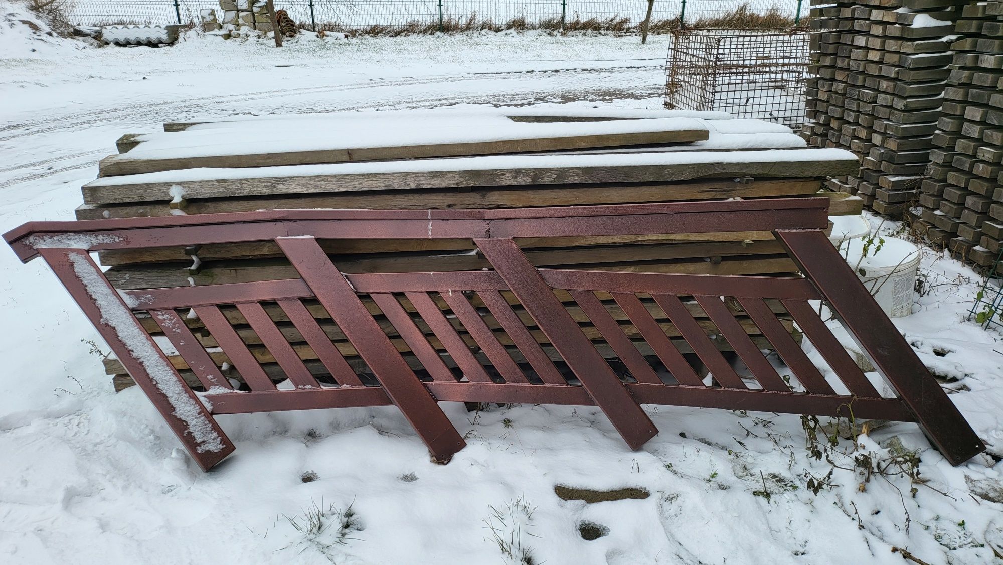 Balustrada poręcz nowa 2,5 metra ocynkowana i malowana proszkowo