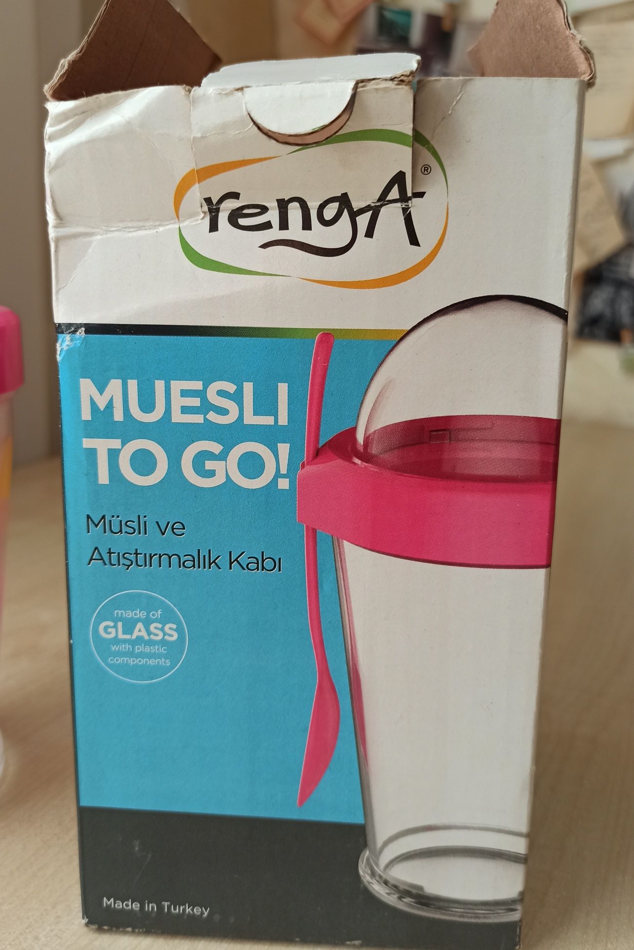 Контейнер для йогурту та мюслі, виробник Renga