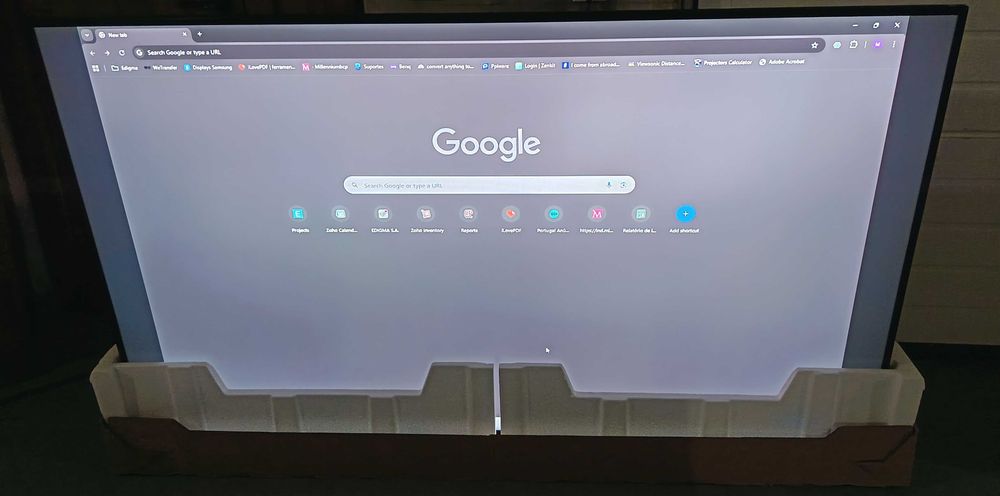 LG LCD 75'' UHD como novo