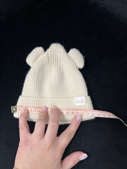 Шапка на новонароджених на холодну осінь