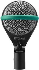 Microfone dinâmico AKG D112 MKII Novo !