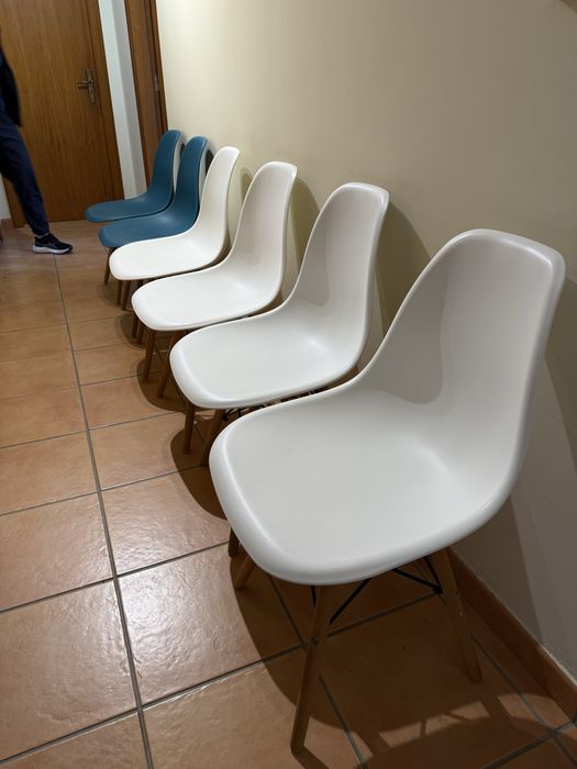 Kit 6 Cadeiras Eiffel