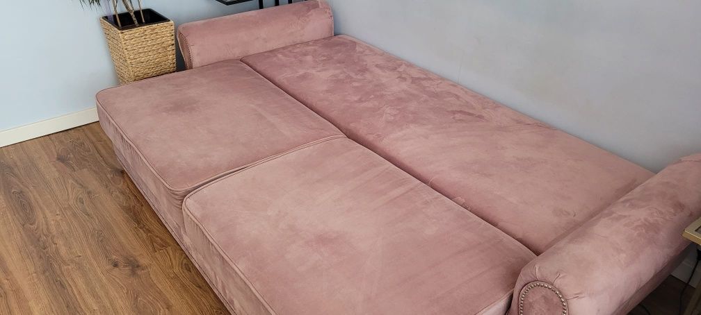 Sofa rozkładana SOFIA z funkcją spania i pojemnikiem na pościel