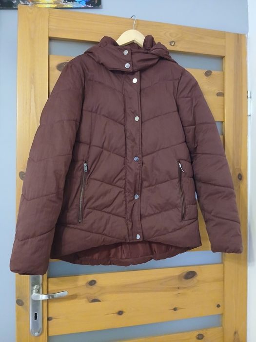 Kurtka zimowa bordowa