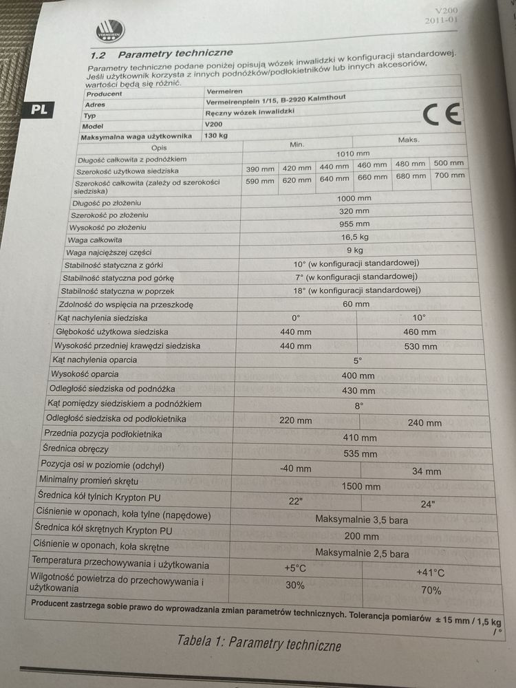 szeroki  wózek  INWALIZKI