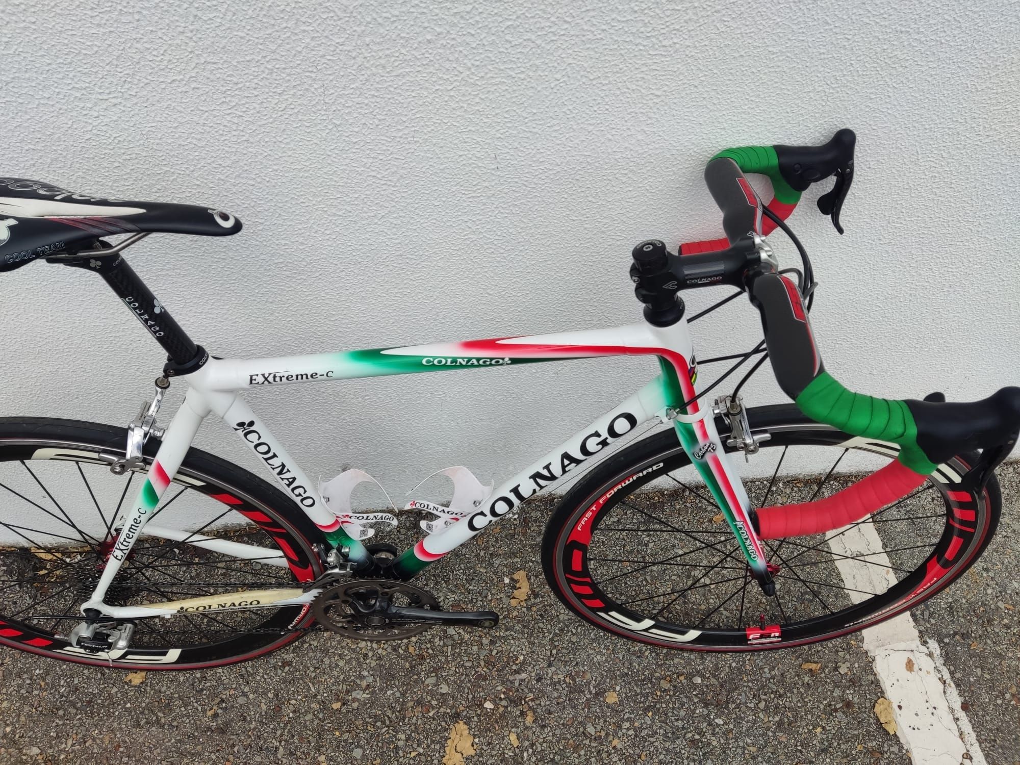 Colnago m carbono rodas carbono