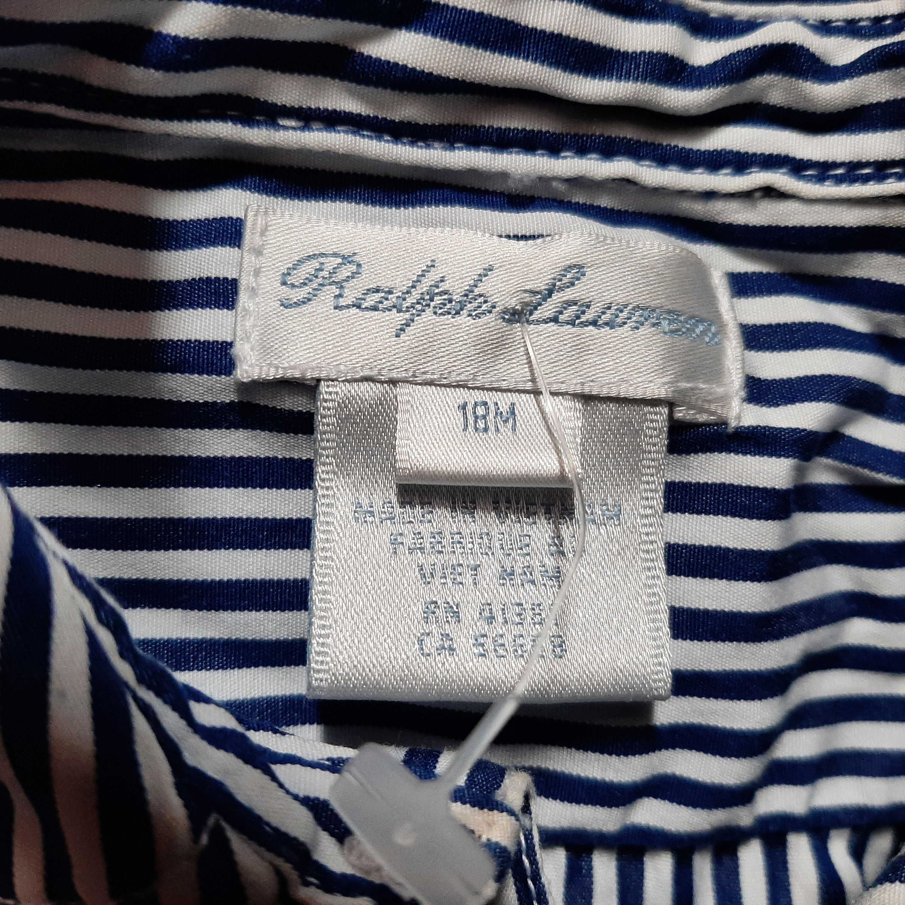 Платье с бренд поясом Ralph lauren оригинал на 1,5-3 года