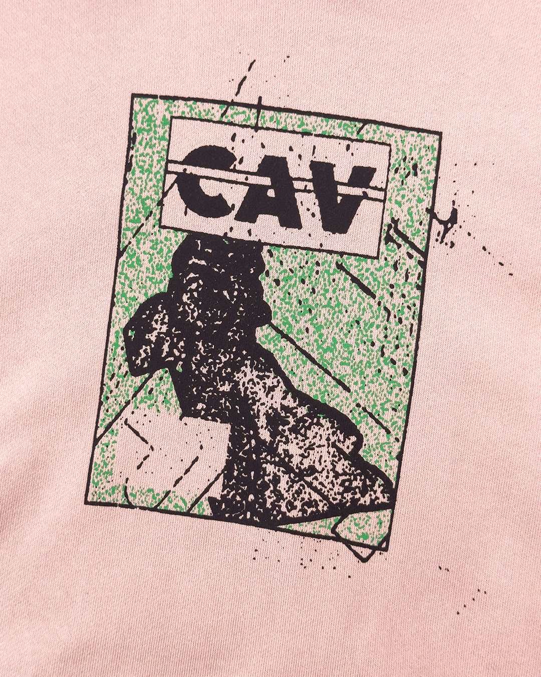 Худі CAV EMPT Print Hoody Pink CAV135