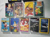 15 FitasVHS com filmes variadoss