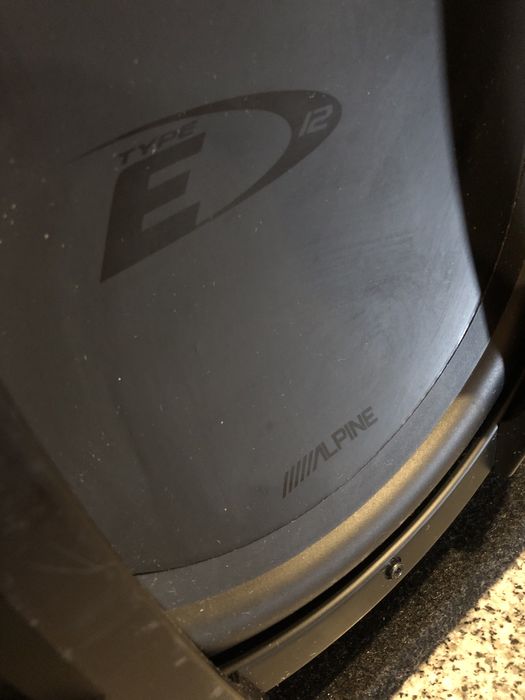 Subwoofer Alpine SBE-1244 BR