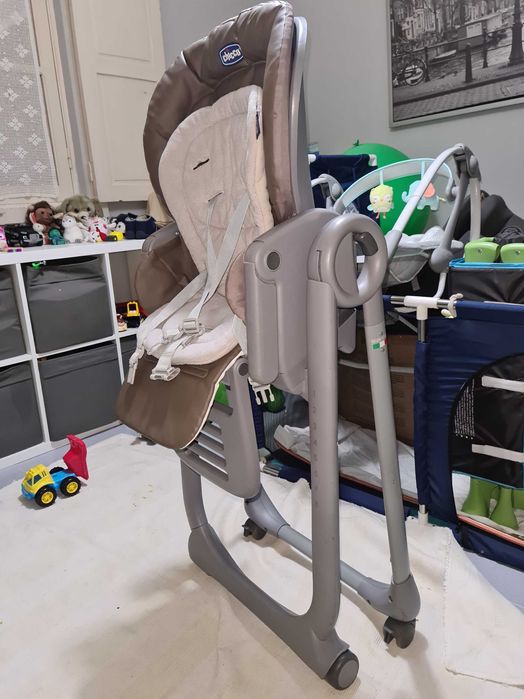 Chicco Cadeira Papa Polly Magic Relax Graphite