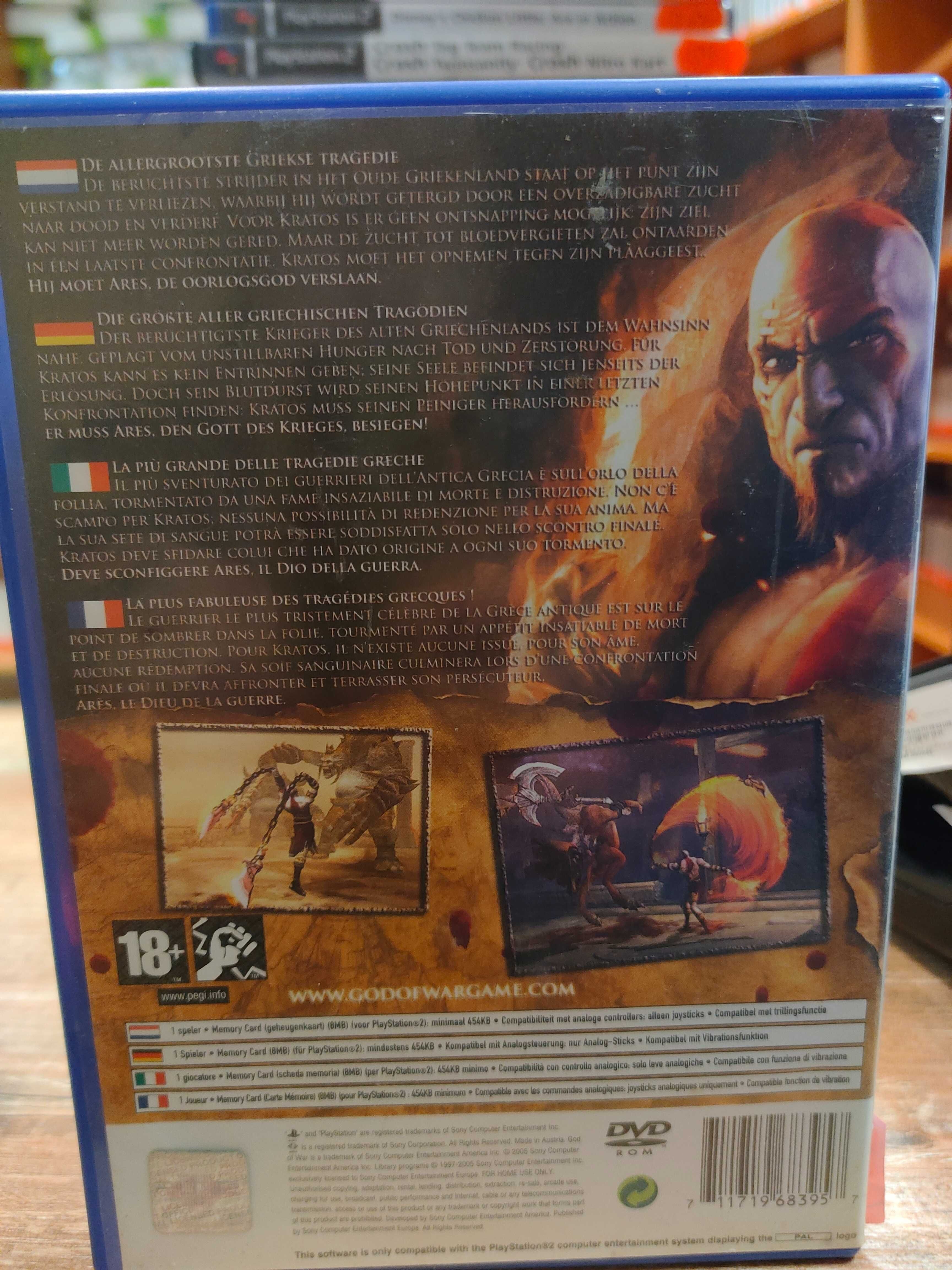 God of War PS2 Sklep Wysyłka Wymiana