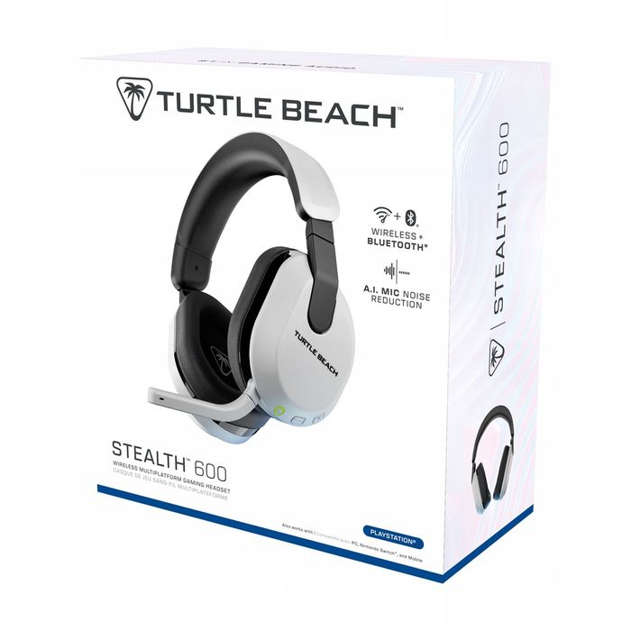 Słuchawki bezprzewodowe TURTLE BEACH STEALTH TM 600 do PS5, PS4, PC