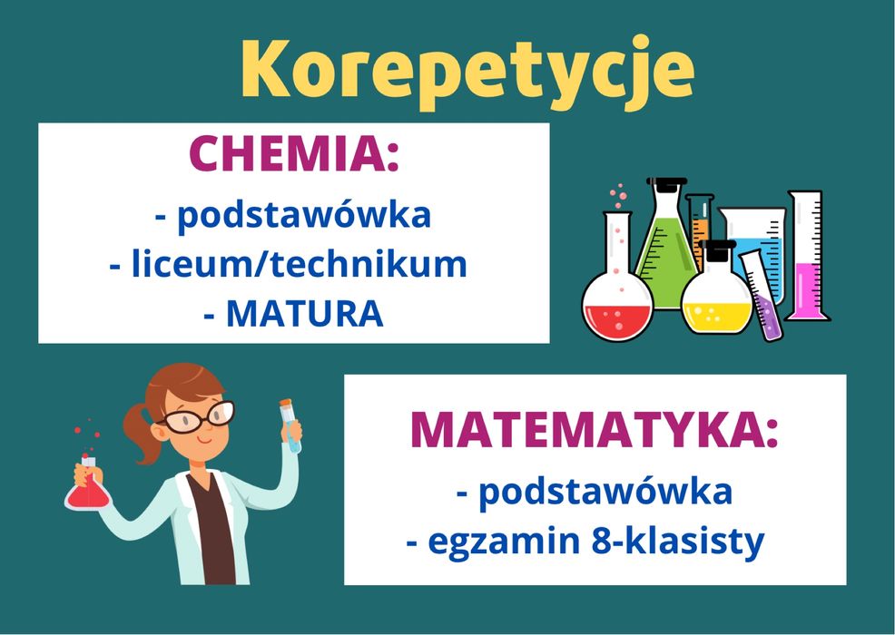 Korepetycje chemia- MATURA online