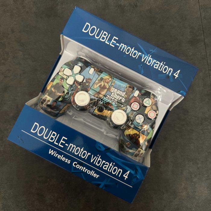 Бездротовий геймпад PS4 GTA 5 Double Motor Vibration 4 контролер