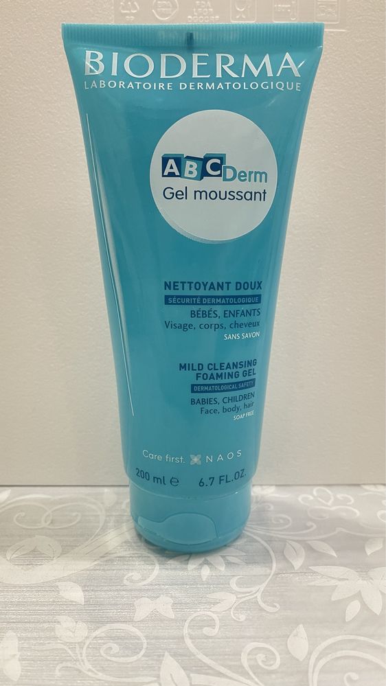 Bioderma Дитячий очищувальний мус ABCDerm Mild Foaming Cleanser