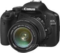 Фотоапарат canon 550 d