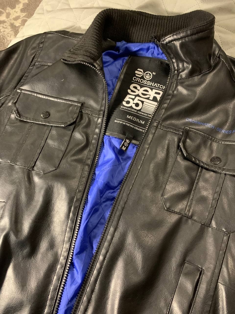 Продам кожанку CROSSHATCH/SER 55