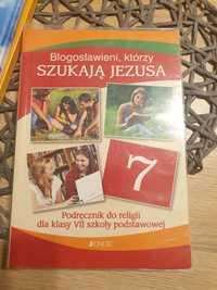 Błogosławieni, którzy  szukają Jezusa podrecznik do religii do klasy 7