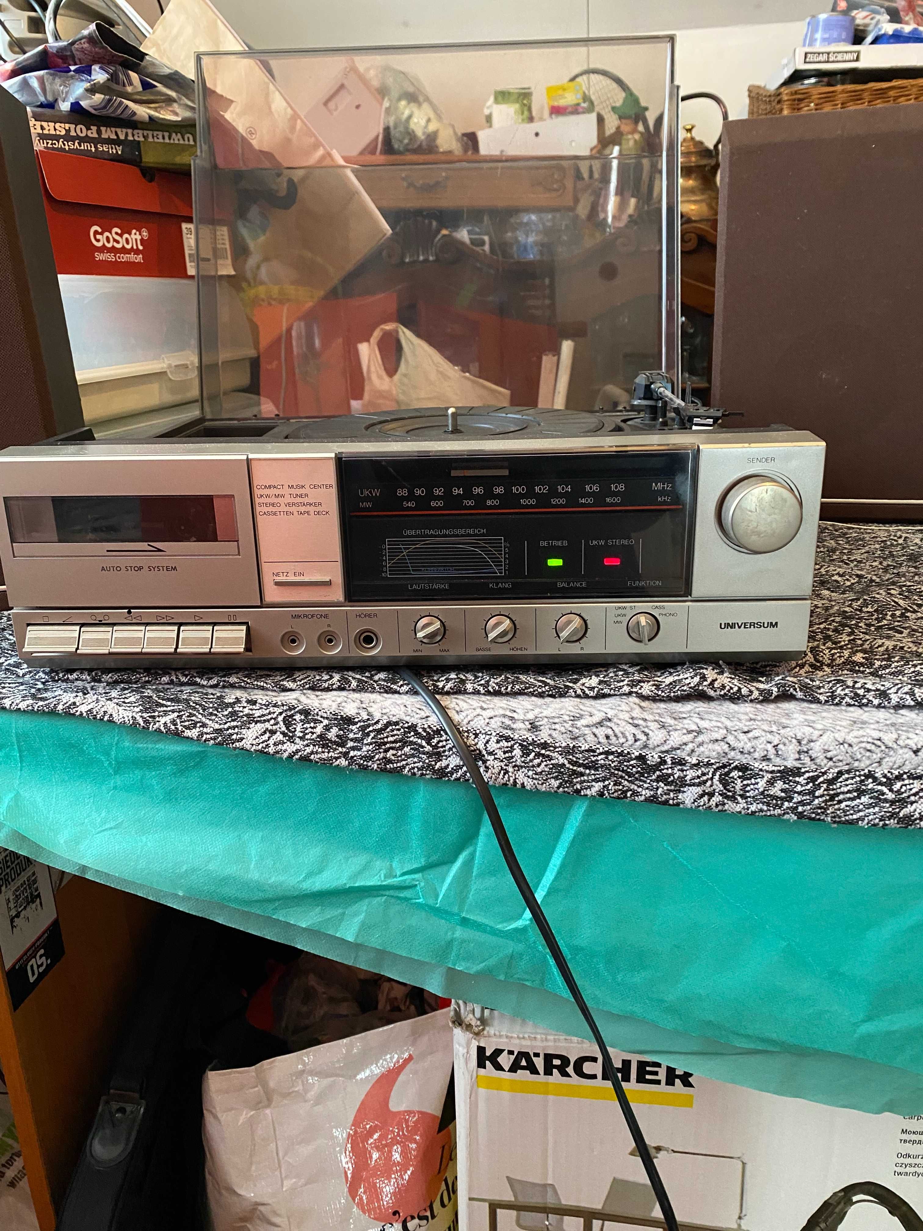 gramofon ,radio ,magnetofon  w jednym-UNIVERSUM VTCF 1338